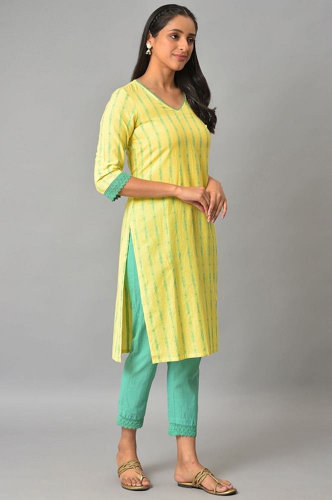 Buy Stylum Green Bandhani Print Kurti Sharara Set With Dupatta for Women  Online @ Tata CLiQ